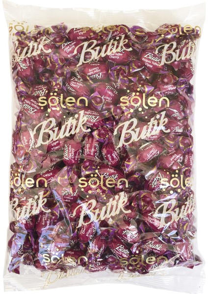 Butik Vişne Aromalı Toffee Şeker 1 kg