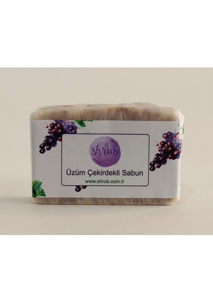 Üzüm Çekirdekli Sabun-100 gr.