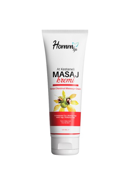 Homm Lıfe At Kestaneli Masaj Kremi 125 ml