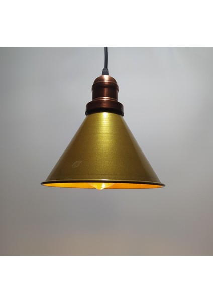 Retro Vintage Rustik Bronz Tekli Sarkıt Avize Mylights Retro Rustik Vintage Metal Sarkıt