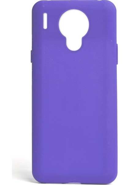 Reeder P13 Blue Max Lite Kılıf Biye Mat Esnek Silikon Kapak Mor