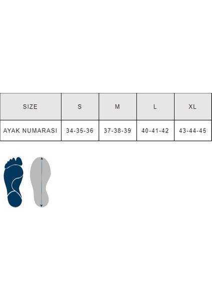 Düşük Taban S Tabanlığı (Middle Pes Planus) TG-811