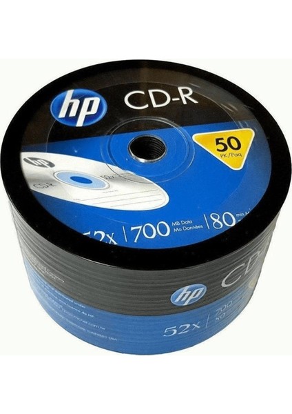 CD-R 52X 700MB 80 Min Boş Cd 50'li Paket