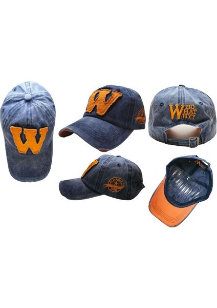 Eskitme W Şapka Kep Açık Lacivert fırsatları