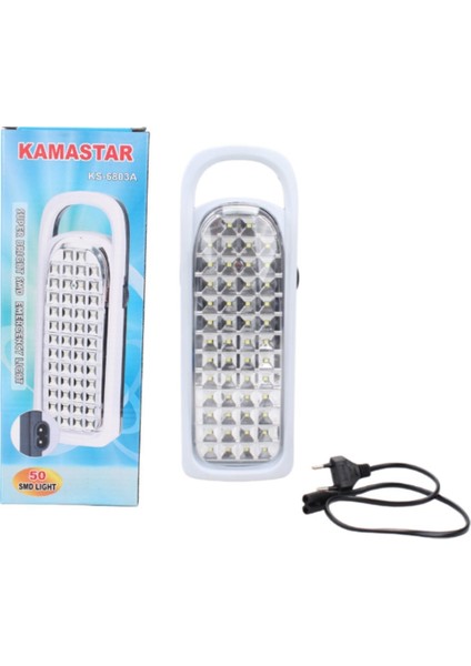 Kama Star Işıldak 50 Ledli Süper Parlak Smd Acil Durum Işığı Kamastar KS-6803