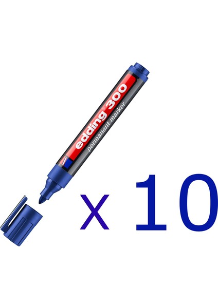 Permanent Marker Kalem 10'lu