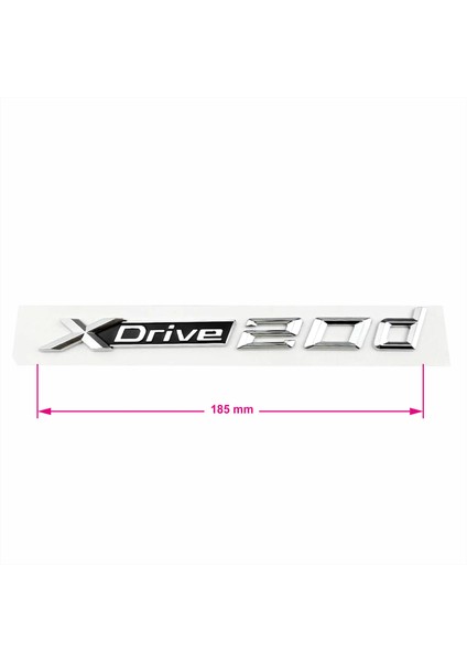 Xdrıve 20D Badge 51143454037 Bagaj Yazısı