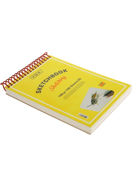 100 gr Eskiz Çizim Defteri A3 100 Yaprak Ivory Kağıt