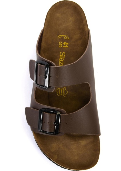 LENS Erkek Terlik Kahve fırsatları