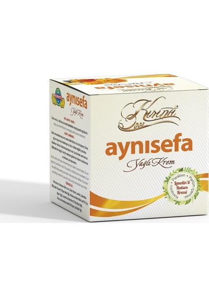 Aynı Sefa Yağlı Krem (Lanolinli) 30 gr