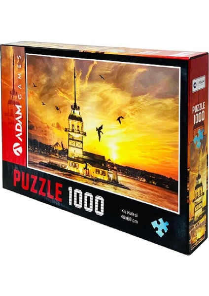 Kız Kulesi Temalı 1000 Parça Puzzle