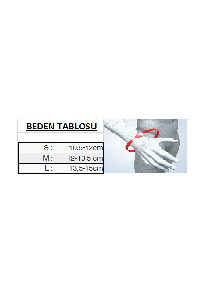 Çocuk El Bilek Ateli Large Sol Dg-19