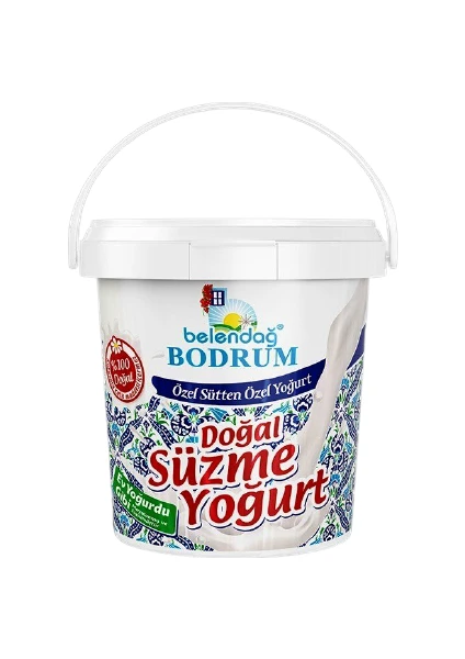 Belendağ Bodrum Doğal Süzme Yoğurt 800 gr