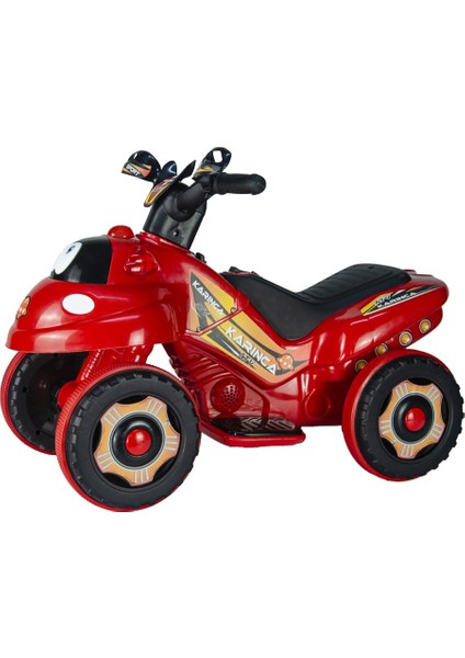 6V Akülü ATV KARINCA Kırmızı