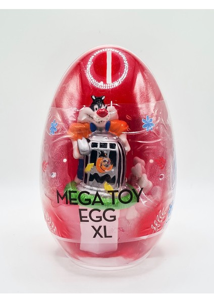 Egg Xl Kırmızı Oyuncaklı Şekerleme 10 gr