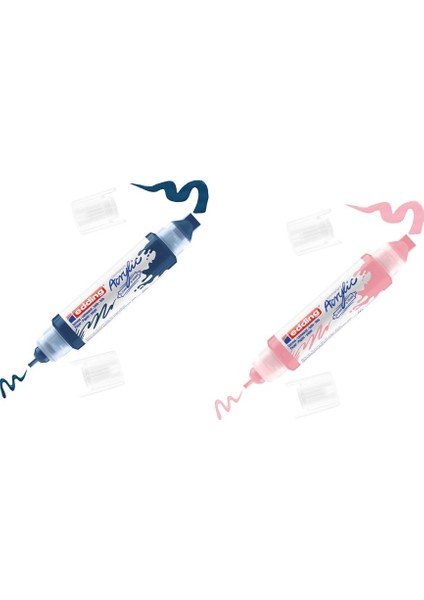 5400 Akrilik 3D Double Liner 2-3, 5-10 Mm’lik 2 Başlık 2 Renk