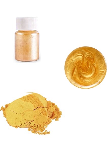 Brtr Gold 50 gr Sedef Epoksi Metalik Toz Pigment