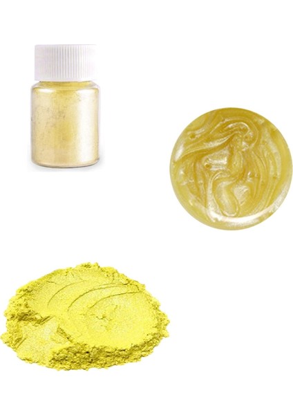 Brtr Lemonade Gold 50 gr Sedef Epoksi Metalik Toz Pigment