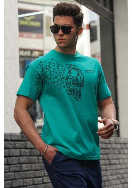 Yeşil Erkek Tişört 5251
