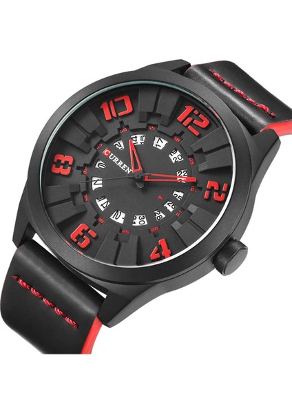 8258 Takvimli Kayışlı Erkek Kol Saati modelleri