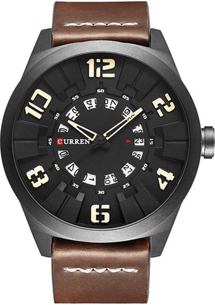 8258 Takvimli Kayışlı Erkek Kol Saati