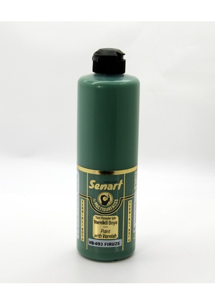 VB093 Vernikli Boya 500 ml Firuze