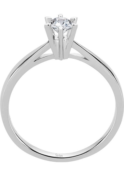 D Renk 0,26 Karat Pırlanta Tektaş Yüzük 0417R0119 modelleri