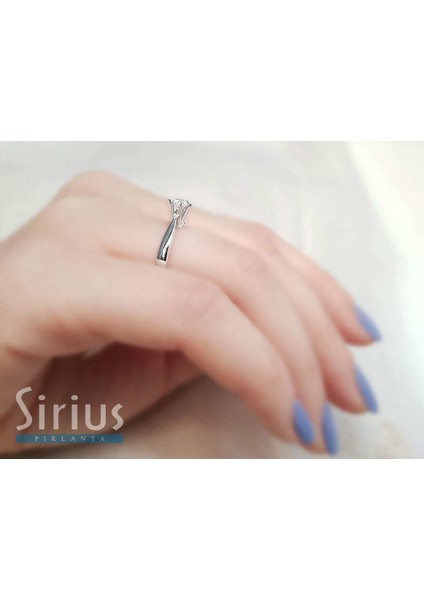 D Renk 0,26 Karat Pırlanta Tektaş Yüzük 0417R0119 indirimleri