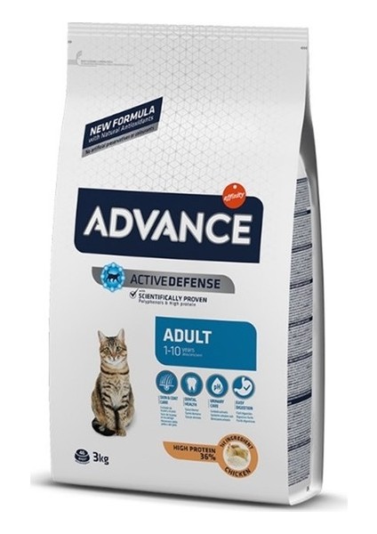 Adult Tavuk Kedi Maması 3 kg