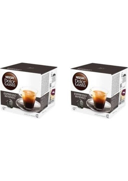 Dolce Gusto Espresso Intenso Kapsül Kahve 2 x 16'lı