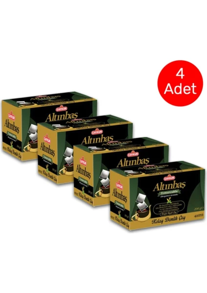 Altınbaş Tomurcuklu Bergamot Aromalı Demlik Poşet Çay 40'lı x 4'lü