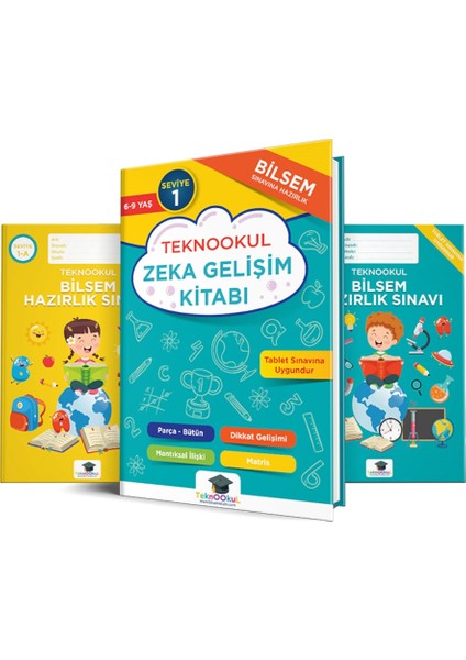 3. Sınıf Bilsem Hazırlık Seviye 1 Seti