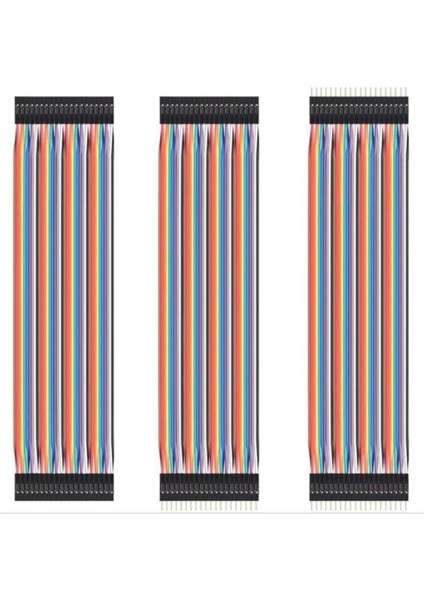 120'LI Jumper Kablo 20 cm Dupont Kablo Jumper