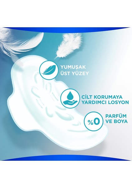 Extra Hassas Koruma Uzun Ekonomik Paket 8 Ped fırsatları