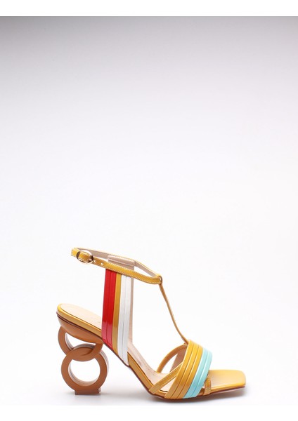 Plushardal Renkli Rugan Kadın Topuklu Ayakkabı fiyatları