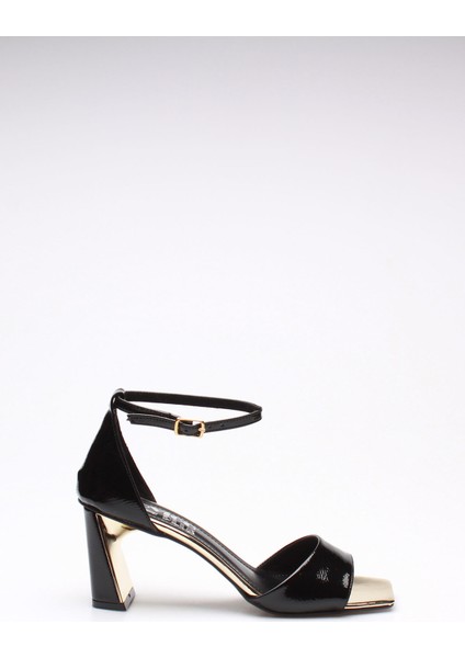 Plus Siyah Kırışık Rugan Kadın Topuklu Ayakkabı fiyatları