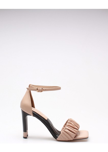 Plus Bej Cilt Kadın Topuklu Ayakkabı fiyatları