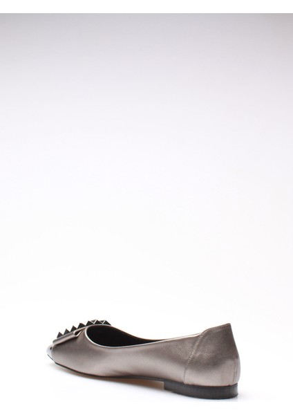 Plus Platin Kırışık Rugan Kadın Babet fırsatları