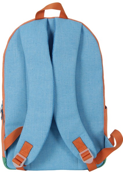 Kanvas Okul Çantası Çift Bölmeli 44x28x16 cm 780 gr Unisex fırsatları