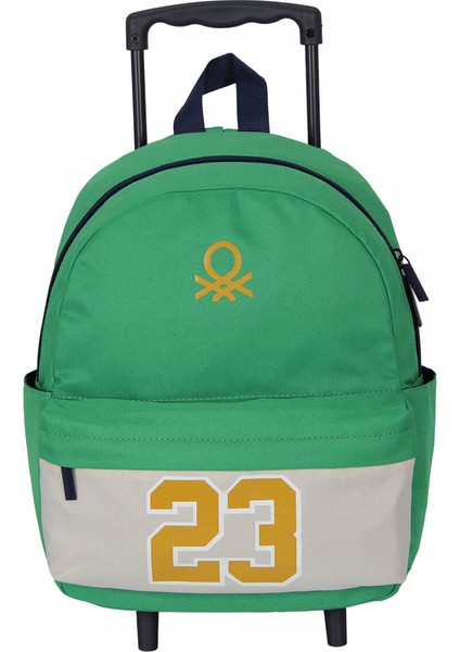 Çekçekli Anaokulu Çantası 70217 Yeşil