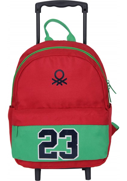 Çekçekli Anaokulu Çantası 70229 Kırmızı