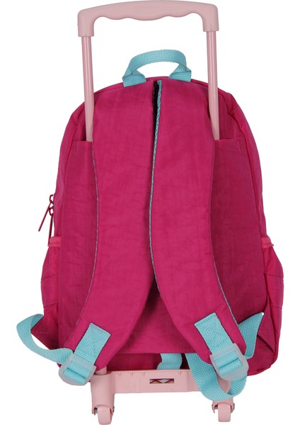 Krinkıl Çekçekli Anaokulu Çantası 70438 Pembe modelleri