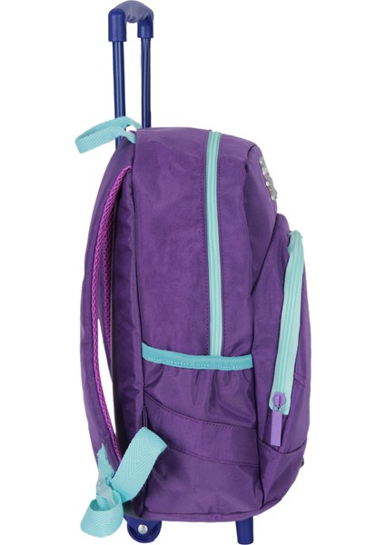 Krinkıl Çekçekli Anaokulu Çantası 70462 Mor modelleri