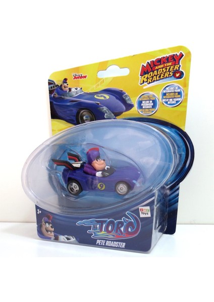 Mickey And The Roadster Racers Figür ve Araç Pete Figürü ve Arabası fiyatları
