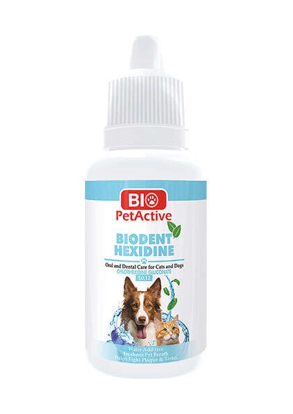 Petactive Biodent Hexidine Kedi ve Köpek Ağız&diş Bakımı 50 ml