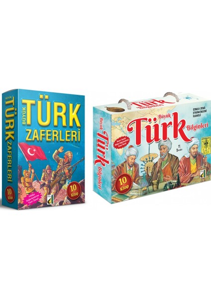 Yayınları 3 4 ve 5. Sıınıf Hikaye Kitabı Büyük Türk Zaferleri + Bilginleri 20 Kitap