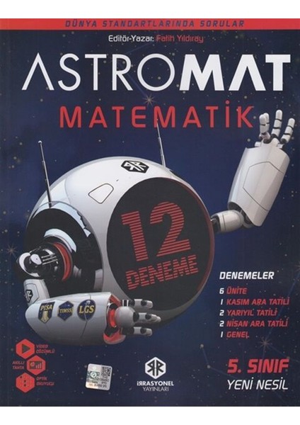 İrrasyonel 5. Sınıf Matematik Astromat 12'li Yeni Nesil Deneme