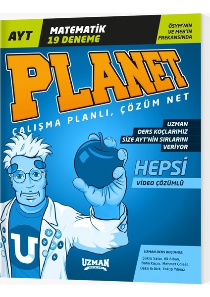 AYT Planet Matematik 19 Deneme Sınavı