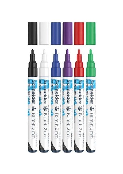 Schneıder 310 Akr. Marker 2mm Set/1- 120195 6 Lı