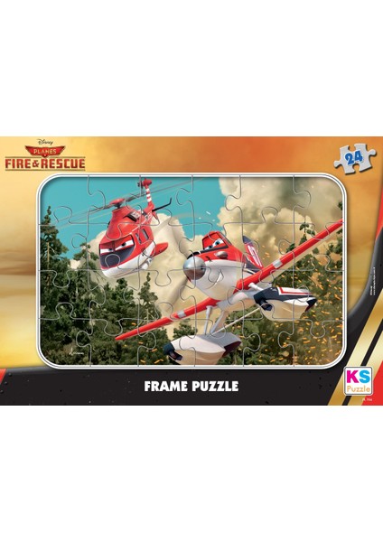 Disney Planes Dusty (Uçaklar) 24 Parça Frame puzzle/yapboz